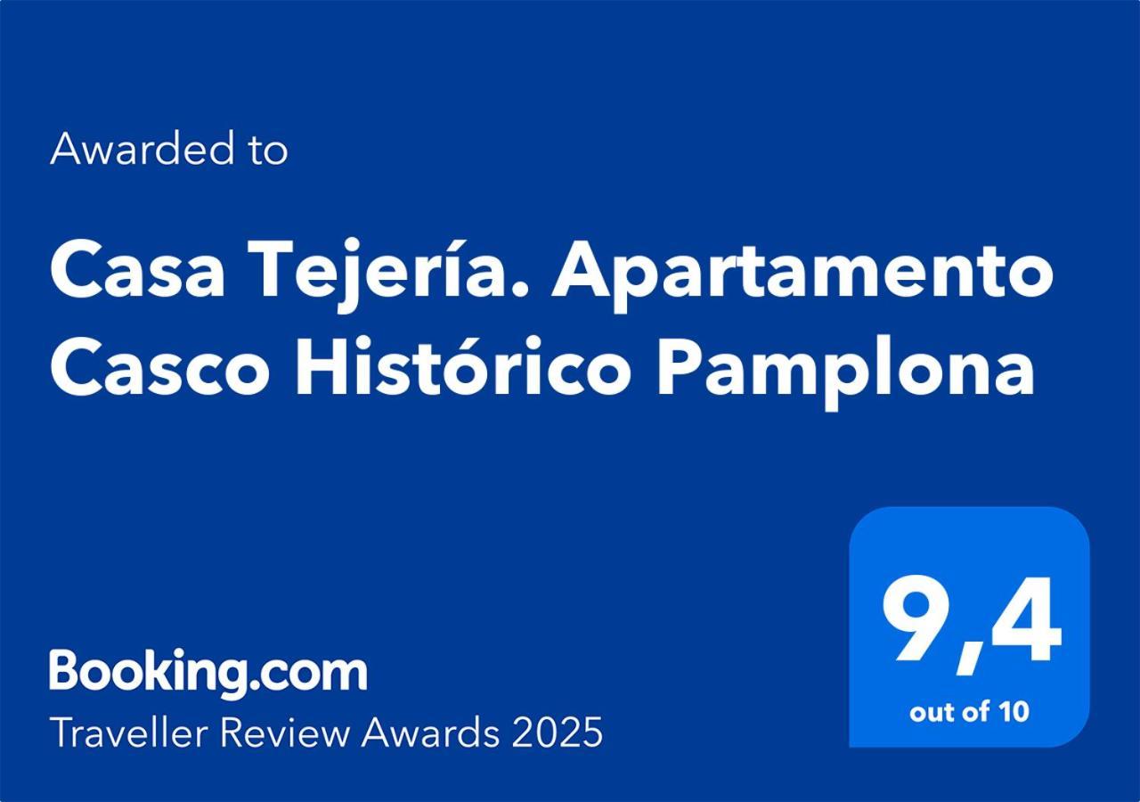 Casa Tejeria. Apartamento Casco Historico Pamplona Eksteriør billede